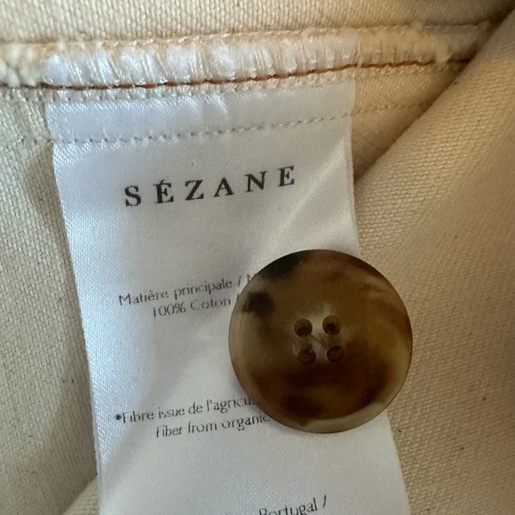 Sezane Jelena Skirt in Ecru 🤍 NWTsize 36